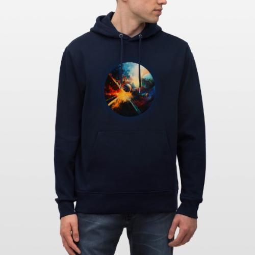Planets in Turmoil - Heavyweight Unisex Hoodie CRUISER by Stanley/Stella