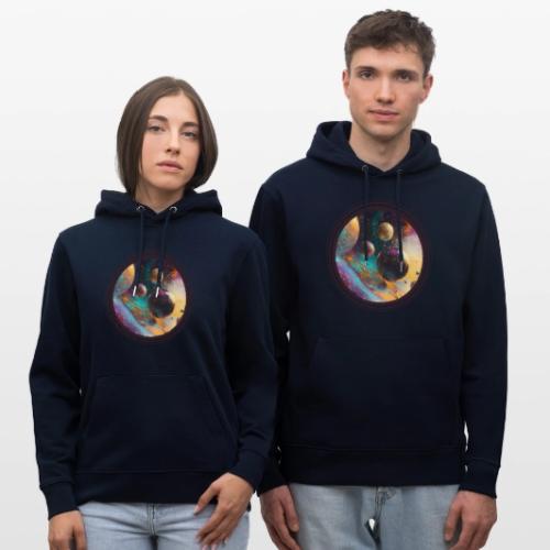 Planets in the Abstract - Heavyweight Unisex Hoodie CRUISER by Stanley/Stella