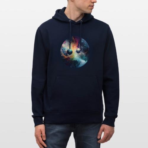 Chaotic Color Planets - Heavyweight Unisex Hoodie CRUISER by Stanley/Stella