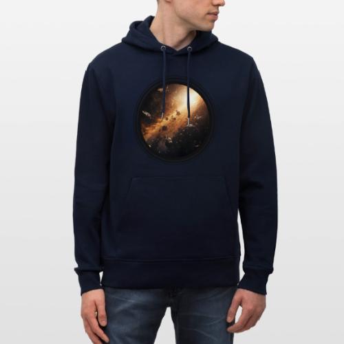 Asteroids Pulse - Heavyweight Unisex Hoodie CRUISER by Stanley/Stella