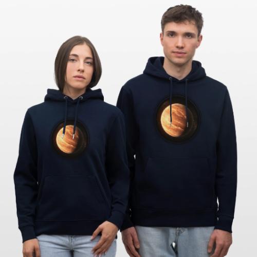 Exoplanet Frontiers - Heavyweight Unisex Hoodie CRUISER by Stanley/Stella