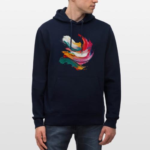 Colorful brushstrokes - Heavyweight Unisex Hoodie CRUISER by Stanley/Stella