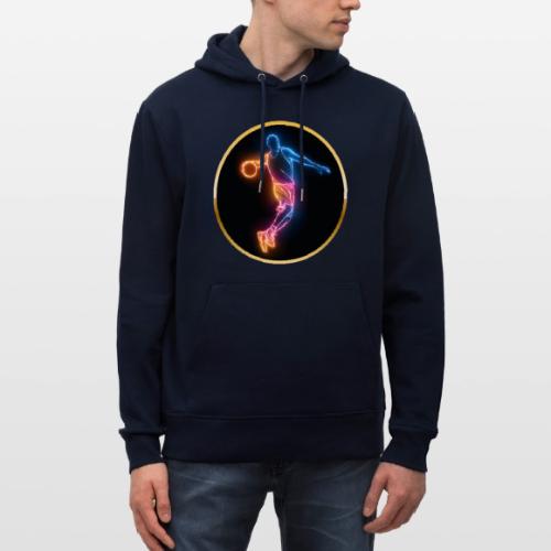 Basketball: Slam Dunk Afterglow - Heavyweight Unisex Hoodie CRUISER by Stanley/Stella