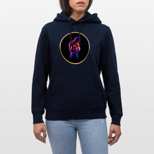 Boxing: Neon Power Guard - Heavyweight Unisex Hoodie CRUISER by Stanley/Stella