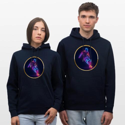 Soccer: Neon Golden Goal - Heavyweight Unisex Hoodie CRUISER by Stanley/Stella