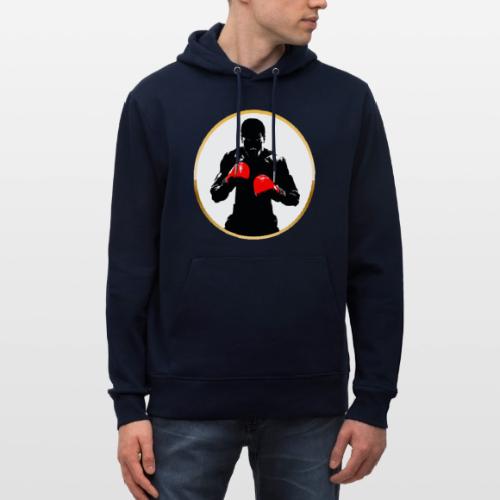 Boxing: Golden Ring Fighter - Heavyweight Unisex Hoodie CRUISER by Stanley/Stella