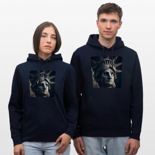 USA: Liberty in Shadows - Heavyweight Unisex Hoodie CRUISER by Stanley/Stella