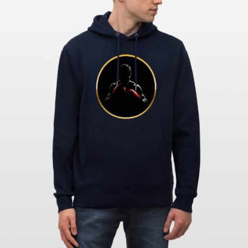 Boxing: Crimson Gloves Fighter - Heavyweight Unisex Hoodie CRUISER by Stanley/Stella