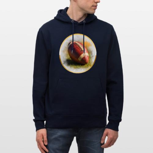 American Football: Heart of the Gridiron - Heavyweight Unisex Hoodie CRUISER by Stanley/Stella