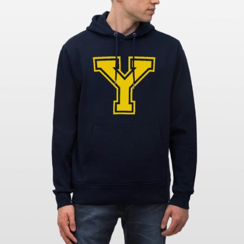 Letter Y – Capital Athletic Alphabet Monogram - Heavyweight Unisex Hoodie CRUISER by Stanley/Stella