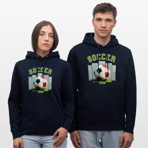Soccer Core - Heavyweight Unisex Hoodie CRUISER by Stanley/Stella