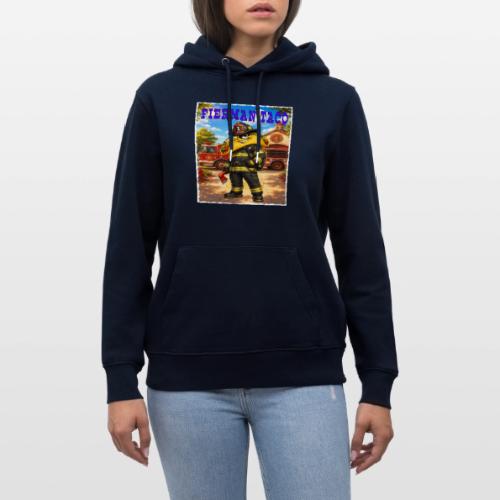 Fireman Taco - Heavyweight Unisex Hoodie CRUISER by Stanley/Stella