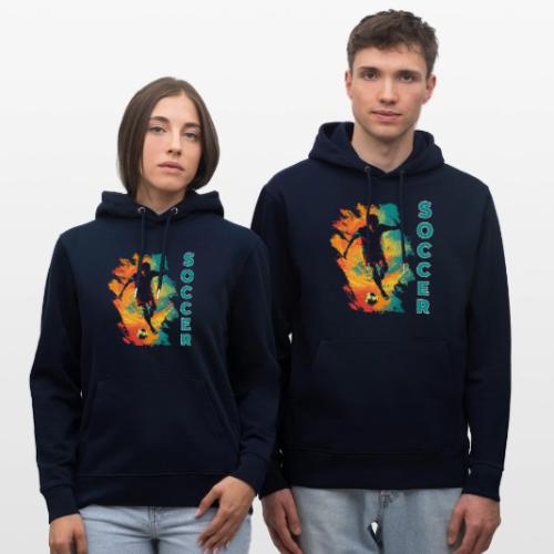 Soccer Hero Mode - Heavyweight Unisex Hoodie CRUISER by Stanley/Stella