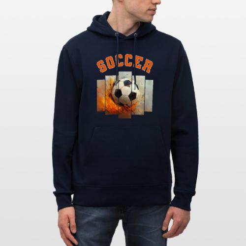 Soccer Iconic Touch - Heavyweight Unisex Hoodie CRUISER by Stanley/Stella