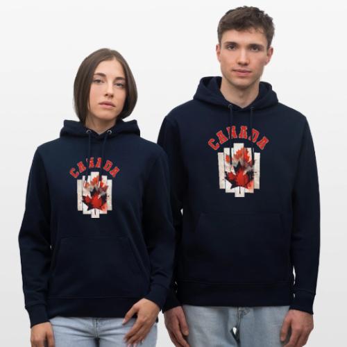 Heart of Canada Art - Heavyweight Unisex Hoodie CRUISER by Stanley/Stella