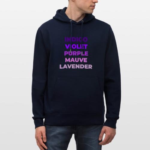 Shades of Purple - Heavyweight Unisex Hoodie CRUISER by Stanley/Stella