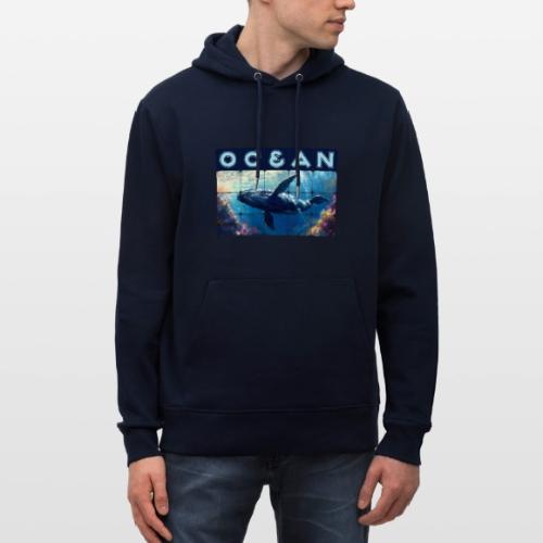 Ocean: Majestic Deep - Heavyweight Unisex Hoodie CRUISER by Stanley/Stella