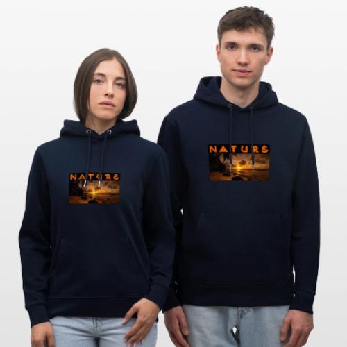 Nature: Golden Hour Escape - Heavyweight Unisex Hoodie CRUISER by Stanley/Stella