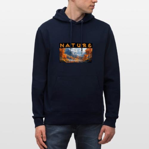 Nature: Golden Autumn Escape - Heavyweight Unisex Hoodie CRUISER by Stanley/Stella