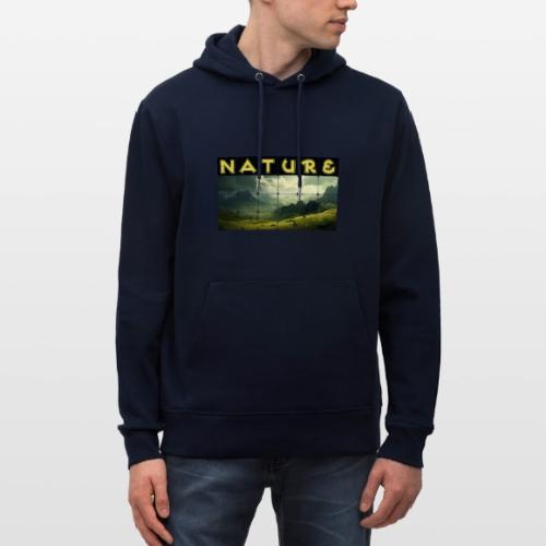 Nature: Verdant Peaks - Heavyweight Unisex Hoodie CRUISER by Stanley/Stella