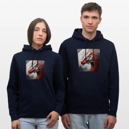 Mystic Dragon Realm - Heavyweight Unisex Hoodie CRUISER by Stanley/Stella