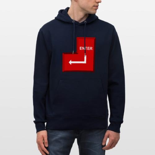 Just Press Enter - Heavyweight Unisex Hoodie CRUISER by Stanley/Stella