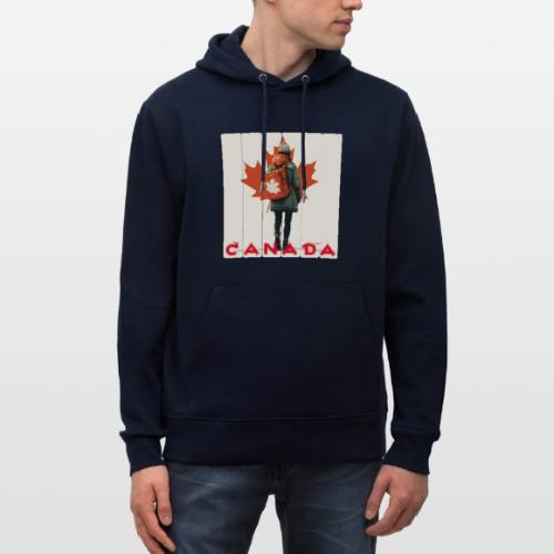 Canada: Proud Canadian Woman - Heavyweight Unisex Hoodie CRUISER by Stanley/Stella