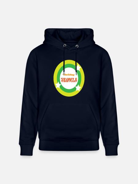 HOLIDAY TRAVELS t-shirt. - Heavyweight Unisex Hoodie CRUISER by Stanley/Stella - french navy