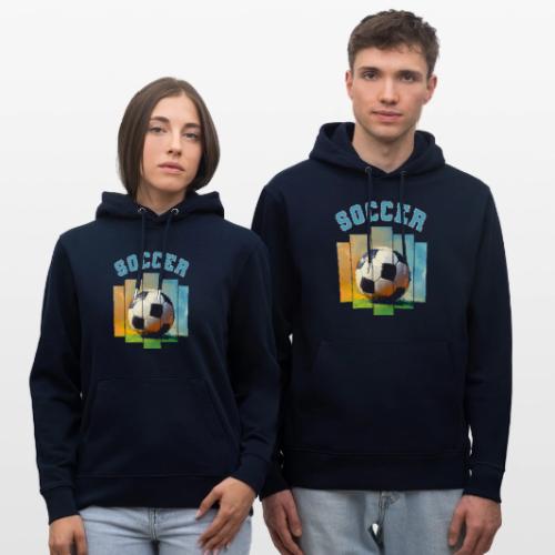 Soccer Ball Vibes - Heavyweight Unisex Hoodie CRUISER by Stanley/Stella