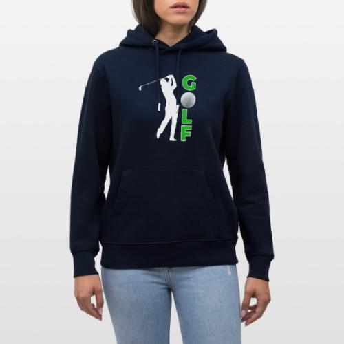 Golf: Classic Golf Motion - Heavyweight Unisex Hoodie CRUISER by Stanley/Stella