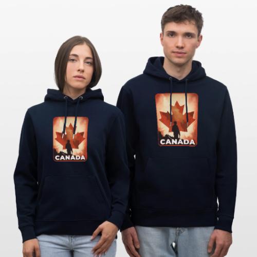 Canada Stands Tall - Heavyweight Unisex Hoodie CRUISER by Stanley/Stella