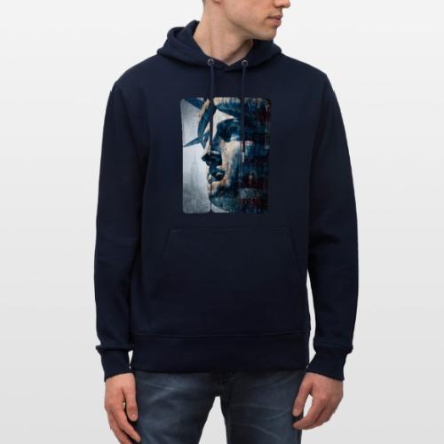 USA: Urban Liberty Triptych - Heavyweight Unisex Hoodie CRUISER by Stanley/Stella