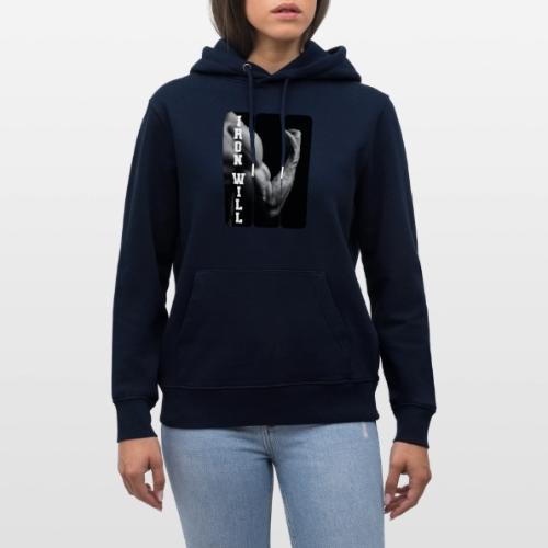 Bodybuilding: Iron Will - Heavyweight Unisex Hoodie CRUISER by Stanley/Stella