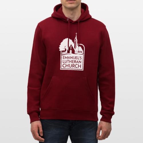 Single Vertical white2 - Heavyweight Unisex Hoodie CRUISER by Stanley/Stella