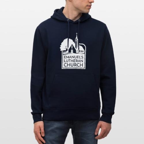 Single Vertical white2 - Heavyweight Unisex Hoodie CRUISER by Stanley/Stella