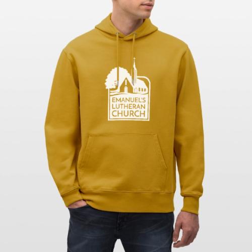 Single Vertical white2 - Heavyweight Unisex Hoodie CRUISER by Stanley/Stella