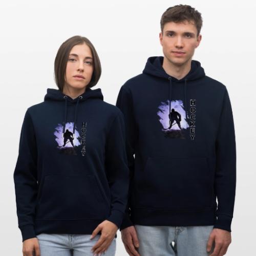 Hockey Charge - Heavyweight Unisex Hoodie CRUISER by Stanley/Stella
