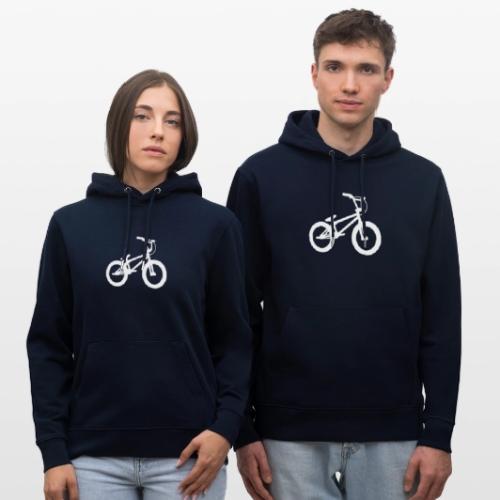 bmx bicycle - Heavyweight Unisex Hoodie CRUISER by Stanley/Stella