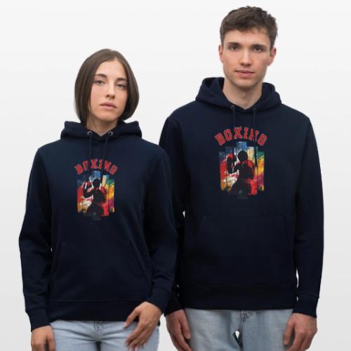 Boxing Warrior - Heavyweight Unisex Hoodie CRUISER by Stanley/Stella