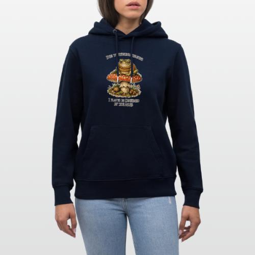Frog Consumed by Moss Cottagecore Aesthetic - Heavyweight Unisex Hoodie CRUISER by Stanley/Stella