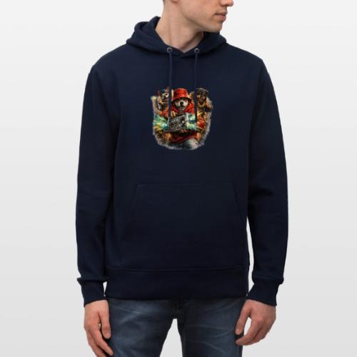 Urban Beat Dog Heroes - Heavyweight Unisex Hoodie CRUISER by Stanley/Stella