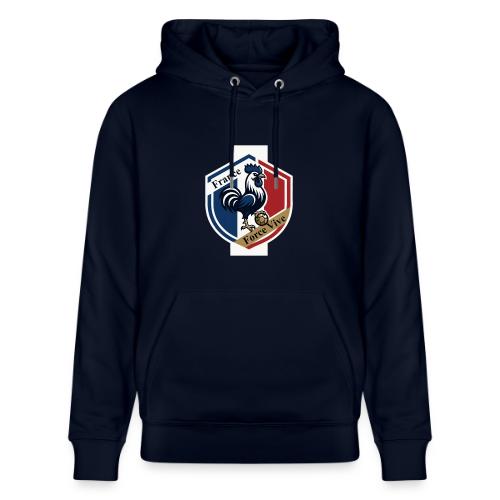 France Rooster T-Shirt, Bleu-Blanc-Rouge gift - Heavyweight Unisex Hoodie CRUISER by Stanley/Stella