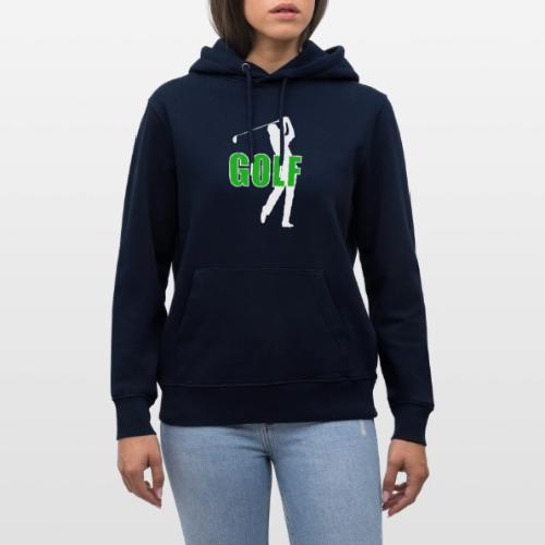 Golf: Classic Golf Motion - Heavyweight Unisex Hoodie CRUISER by Stanley/Stella