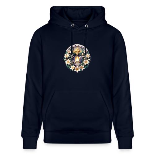 Easter The Tomb Is Empty T Shirt, Christian Gift - Heavyweight Unisex Hoodie CRUISER by Stanley/Stella