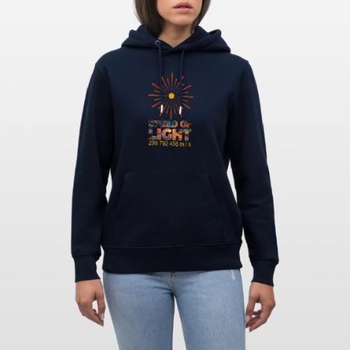 Speed of light - Heavyweight Unisex Hoodie CRUISER by Stanley/Stella