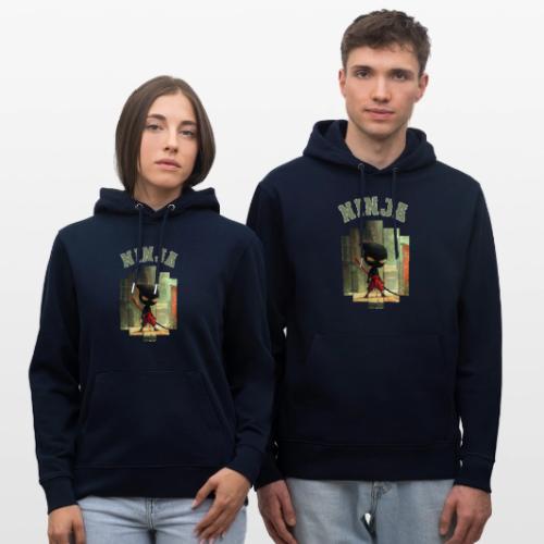 Cute Ninja Attack - Heavyweight Unisex Hoodie CRUISER by Stanley/Stella