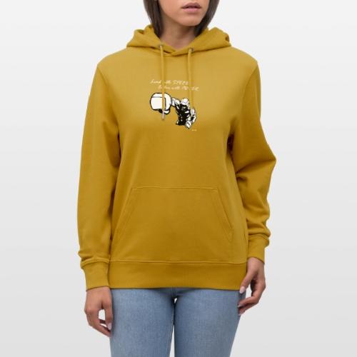 Lead with SPEED, Follow with POWER - Heavyweight Unisex Hoodie CRUISER by Stanley/Stella
