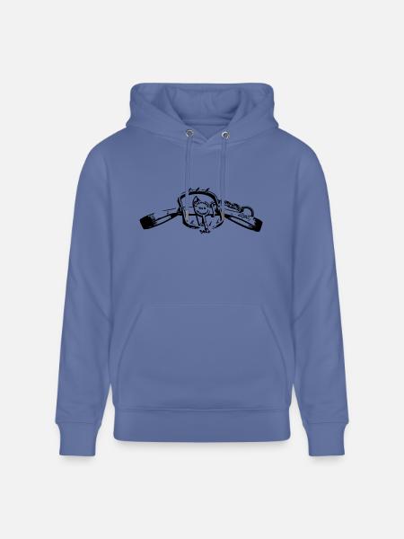trap - Heavyweight Unisex Hoodie CRUISER by Stanley/Stella - bright blue