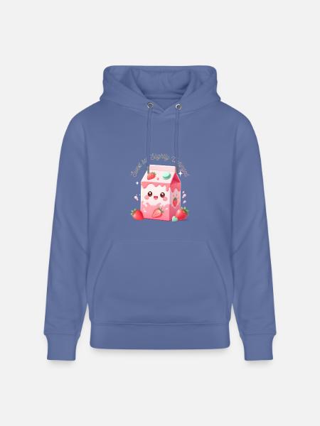 Sweet but Slightly Unhinged Milkbox - Heavyweight Unisex Hoodie CRUISER by Stanley/Stella - bright blue