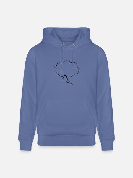 Thought bubble - Heavyweight Unisex Hoodie CRUISER by Stanley/Stella - bright blue